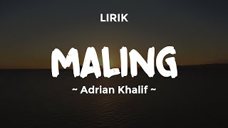Download lagu MALING - ADRIAN KHALIF | Lirik Lagu Pop Terbaru 2024 | Lagu Trending Hari Ini mp3 Download lagu MALING - ADRIAN KHALIF | Lirik Lagu Pop Terbaru 2024 | Lagu Trending Hari Ini mp3
