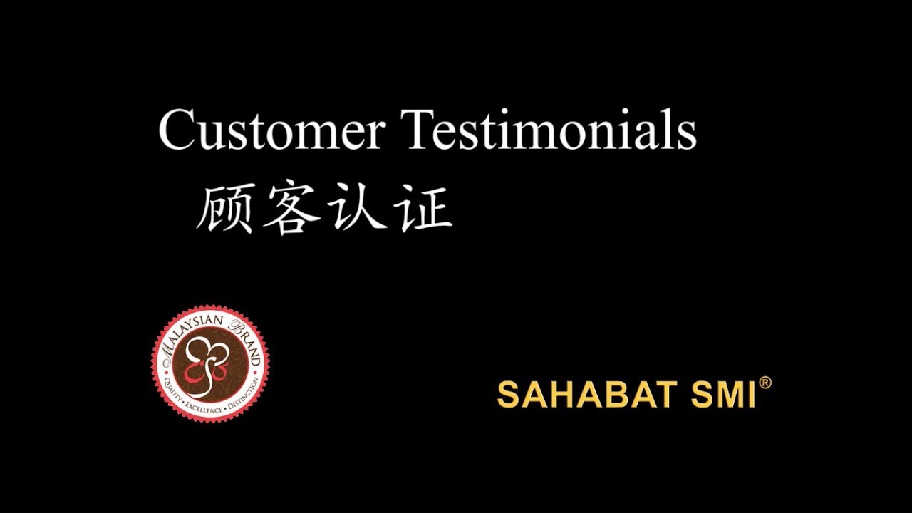 SAHABAT SMI Customer Testimonial