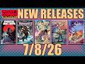 New Comic Book Releases For 7 8 2026