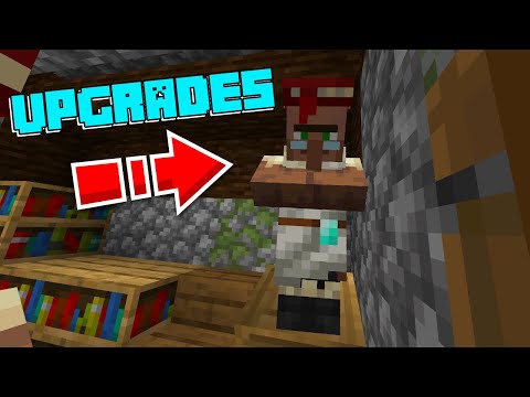 UPGRADING VILLAGERS TO MASTERS! (Hardcore Minecraft S1 EP26)