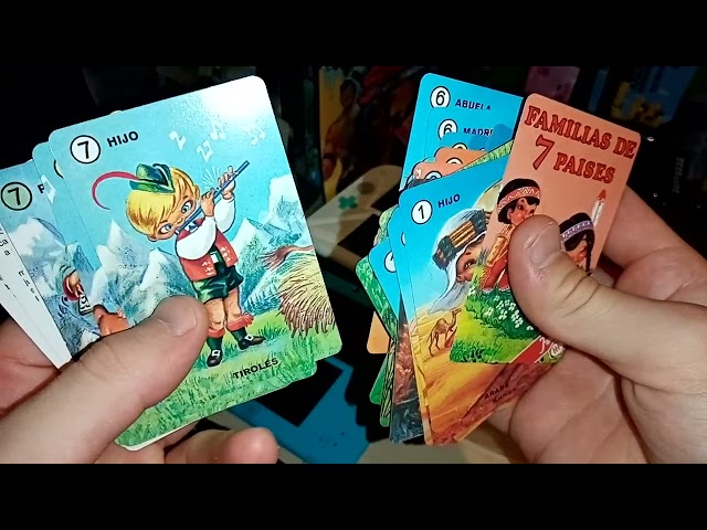 Vídeo relacionado con Fournier- Familias 7 Países Baraja de cartas infantil clásica, Multicolor (21966)