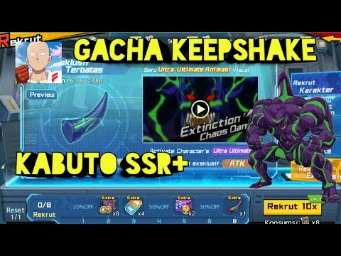 Gacha KEEPSHAKE Kabuto SSR+ | One Punch Man The Strongest!!