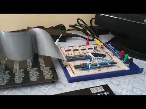New Z80 minicomputer - TMS9918 video working