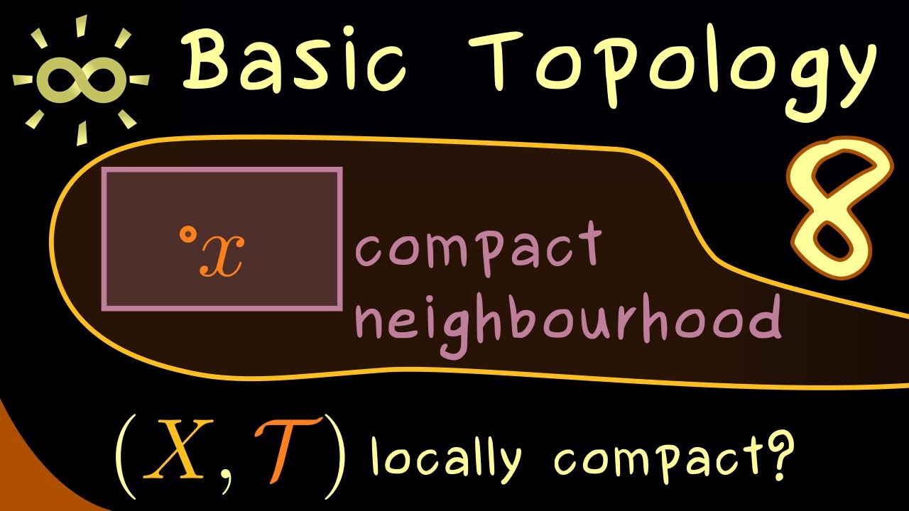 Basic Topology 8 | Locally Compact Hausdorff Spaces [dark version]