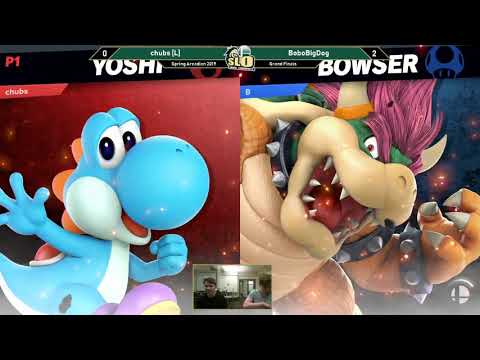 SLO Smash Ultimate Arcadian - Chubs (Yoshi) vs BoboBigDog (Bowser) - Grand Finals