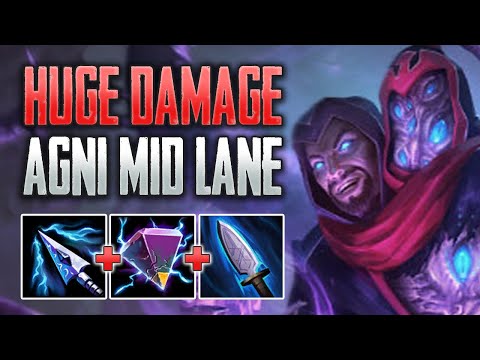 PUMPING OUT DAMAGE! Agni Mid Gameplay (SMITE Conquest)