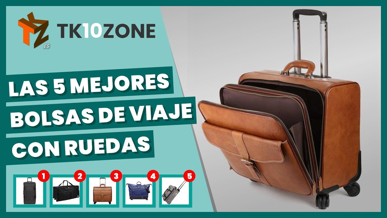 Las 5 mejores bolsas de viaje con ruedas