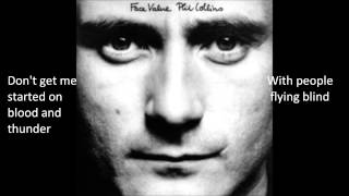Don&#39;t get me started - Phil Collins lyrics