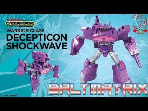 Transformers: Cyberverse  Warrior SHOCKWAVE Video Review