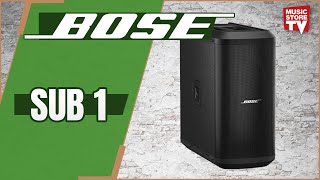 Video thumbnail for BOSE Sub 1 Subwoofer | EN | MUSIC STORE by MusicStoreTV