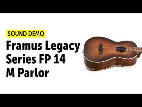 Framus Legacy Series FP 14 M Parlor - Sound Demo (no talking)