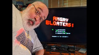 Spectrum Next Gaming - Angry Bloaters - Sinclair ZX Speccy Retro Gaming - Great Fun