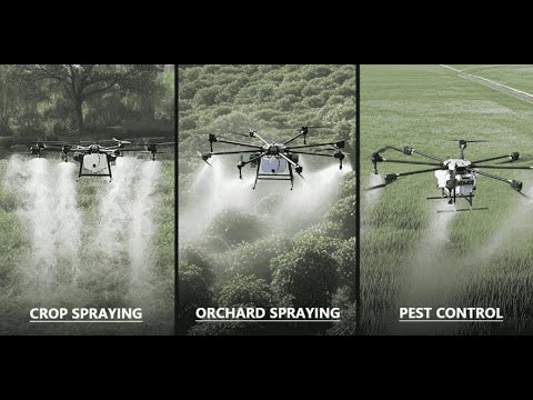 World's Largest Agricultural Drone in Action! |100L Spraying Demo