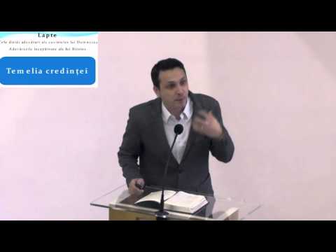 Sergiu Ghica - Evrei 6:1 - 8 - Sa mergem spre adevarurile desavarsite