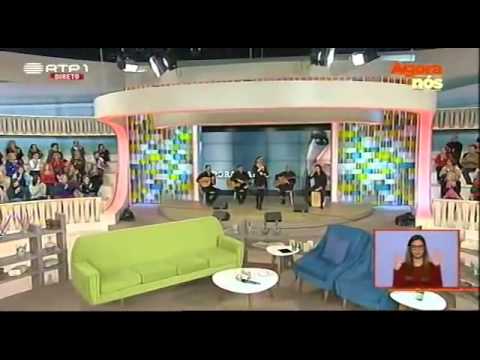 Dora Maria no agora nos da rtp com o tema a vida vai
