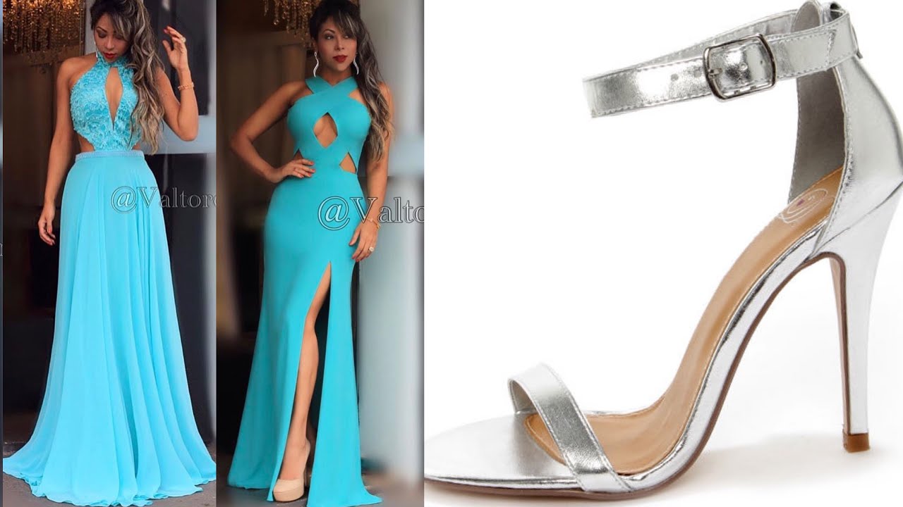 COMO ESCOLHER SAPATO PARA VESTIDO DE FESTA site: www.valtorquim.com