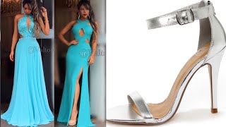 COMO ESCOLHER SAPATO PARA VESTIDO DE FESTA site: www.valtorquim.com