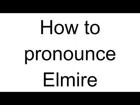 How to Pronounce Elmire (French)