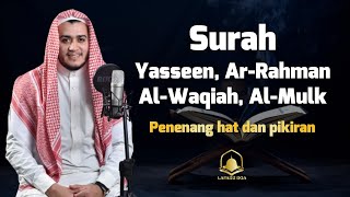 Download lagu QURAN MERDU (YASSEN,ARRAHMAN,ALWAQIAH,ALMULK) Penenang Hati dan Pikiran | By Alaa Aqel mp3