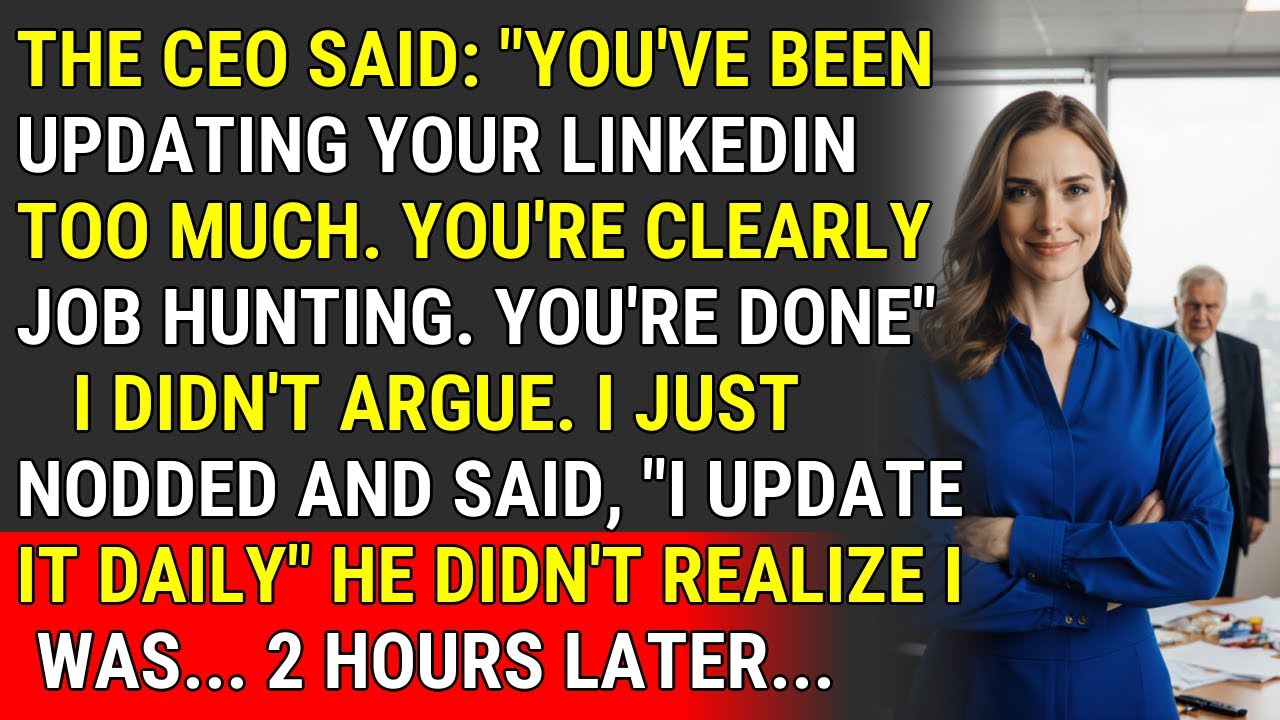 CEO Fired Me for LinkedIn Updates—Then Investors Pulled Out ♟️