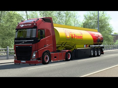 ETS2 1.40 - Euro Truck Simulator 2 - VOLVO FH16 2012 - Praga (CZ) to Erfurt (D)