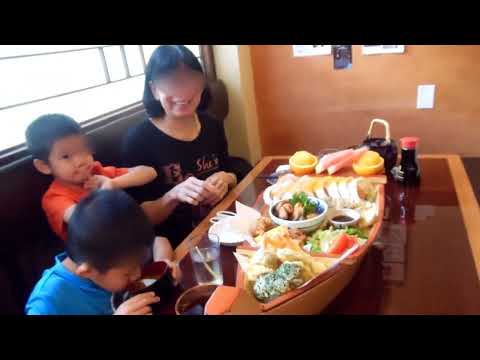 CANADA RICHMOND B.C. Seto Japanese Restaurant family style dinner boat | YinKitchen