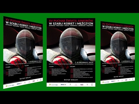 Junior women’s & men's sabre World Cup Sosnowiec 2019