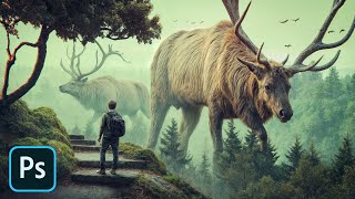 "Giant Wilds" Photo Manipulation | Photoshop Tutorial