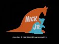 Nick Jr Kangaroo Logo