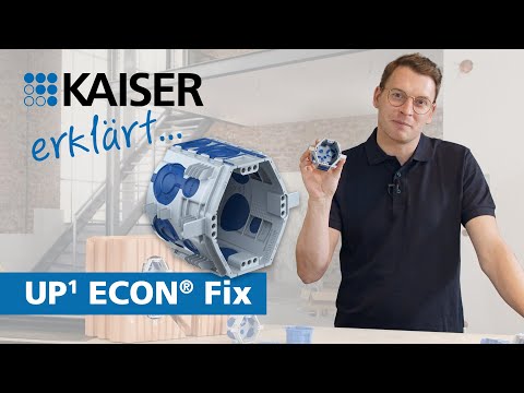 KAISER explains - UP¹. Our best flush-mounted box.