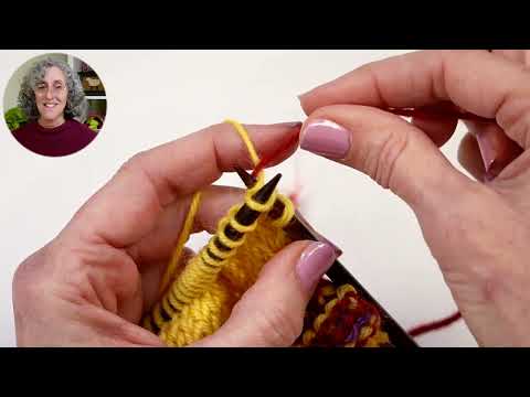 Stricken Sie in Ihrem Schwanz – Weben Sie Ihre Enden ein, während Sie stricken!