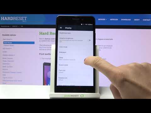 How to Change Screen Timeout on Lenovo K6?
