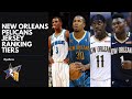 New Orleans Pelicans Jersey Ranking Tiermaker Pelbros