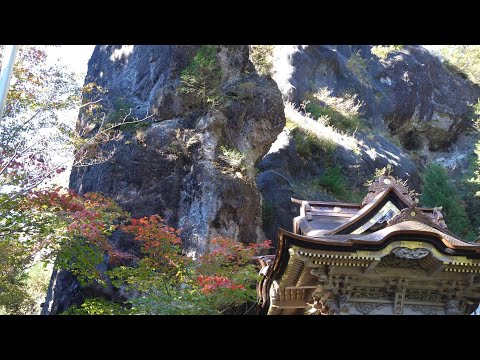 O Santuário Haruna é um local poderoso, cheio de rochas estranhas, Kurakakeiwa, Hokoiwa e cachoeirasNCS Songs Haruna Shinto Shrine, Strange Rocks, Power spot