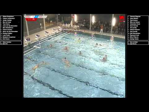 UZSC 1 - AZC 1 Heren eredivisie waterpolo
