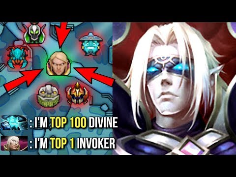 Epic From LOL to GOD Try Hard SumiYa Invoker Non-Stop Gank Mid Disaster Game Top MMR Rank Dota 2