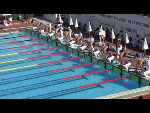 100 sl - Senior - FINALE Nazionali - Roma 08 Agosto 2016