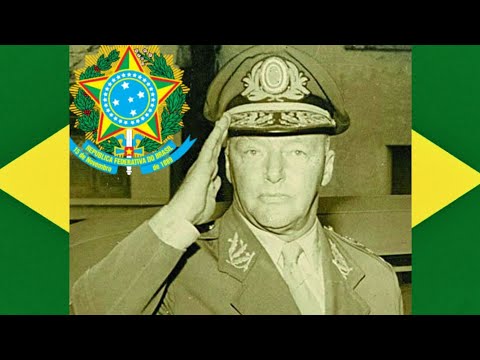 O General Teixeira Lott visita a Refinaria Presidente Bernardes (1958) – Dobrado Marechal Lott. 🪖🇧🇷