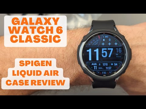 Galaxy Watch 6 Classic Case Review - Spigen Liquid Air