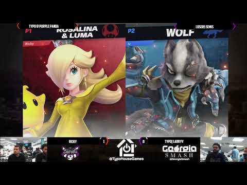 Panda Smash Monday 10/21/19 - Ricky(Rosaluma) VS LarryV(Wolf)-  Losers Semis