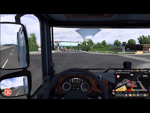 ETS2 - First Trip With a New Career - Uppsala to Uppsala Delivery