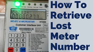 Lost your meter number? How To Check Your Prepaid Electricity Meter Number in Nigeria