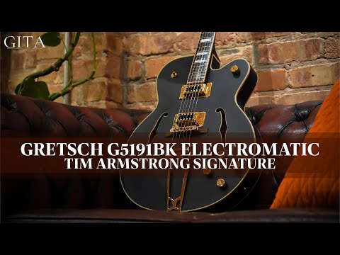 Gretsch G5191BK Tim Armstrong Signature Electromatic Demo | Guitars In The Attic