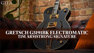 Video thumbnail for Gretsch G5191BK Tim Armstrong Signature Electromatic Demo | Guitars In The Attic by Guitars In The Attic