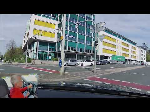 Driving in Nuremberg. Part 3: Arrows on the roadways