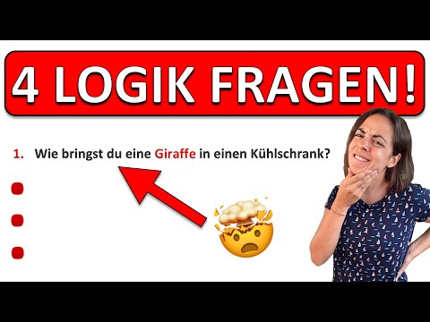 🚀🚀🚀 TESTE DEIN logisches DENKEN! | 4 LOGIK Fragen aus meinem Mathe Studium!