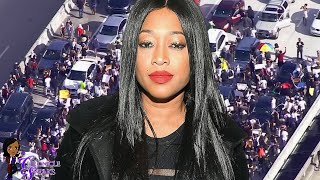 Trina RESPONDS To Backlash After Calling Protesters ANIMALS