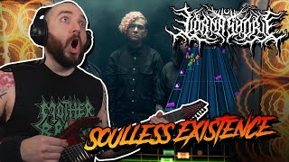 REACTION AND PLAYTHROUGH Lorna Shore - Soulless Existence | Rocksmith Metal Gameplay