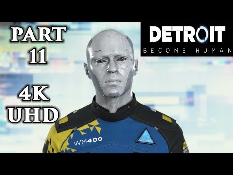 Detroit Become Human -  Hijacking TV Broadcast - Gameplay Walkthrough Part 11 [4K UHD]