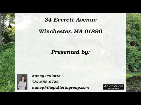 34 Everett Avenue, Winchester, MA 01890